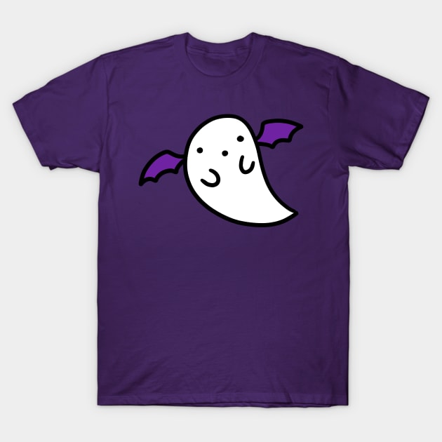 Bat Ghost T-Shirt by saradaboru